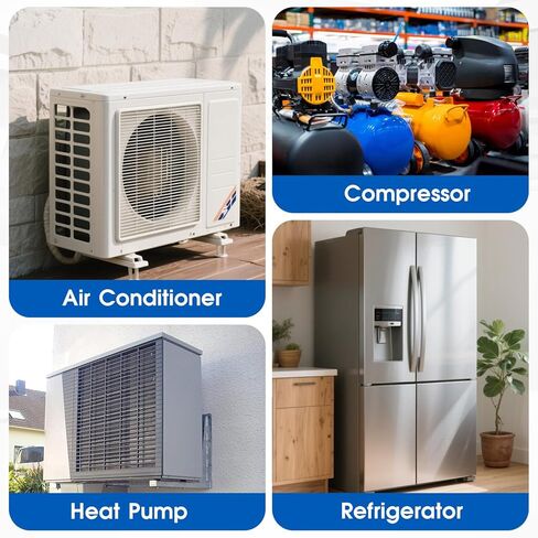 مكثف بدء تشغيل المحرك CD60، 400–480 فائق التوهج، 110–125VAC، 50/60 هرتز، مكثف بدء مستدير لمحرك التيار المتردد، ضاغط الهواء، مضخة الآبار، مضخة حمام السباحة، مروحة in Kuwait
