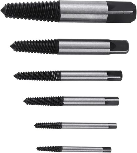 Generic Damaged Screw Extractor Set, High Hardness Remover Kit with GCR15 Tool Steel for Household, Wood and Machine Screws in Saudi Arabia