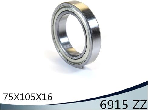 6915ZZ ABEC-1 75x105x16MM محامل متري رقيقة القسم 61915ZZ 6915Z in Saudi Arabia
