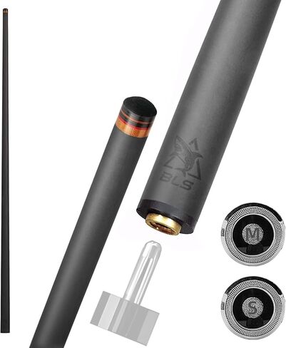 29" Uni-Loc Carbon Pool Cue Shaft (Single), 10 Layered 10.5mm,11.8mm,12.4mm.12.5mm.12.9mm，Pro Taper Low Deflection Performance, Durability and Smooth to Control in Saudi Arabia
