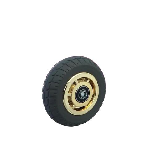 1 piece 5 inch Caster Heavy Duty Silent Wheel Single Flat Drive Push in Saudi Arabia