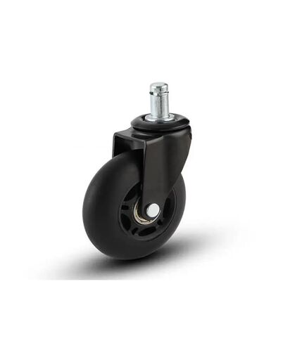 5 3-inch TPR Plug-in Swivel casters/Push Flat Rubber Shock-Absorbing Wheels/Household Wheel Trailer Wheels in Saudi Arabia