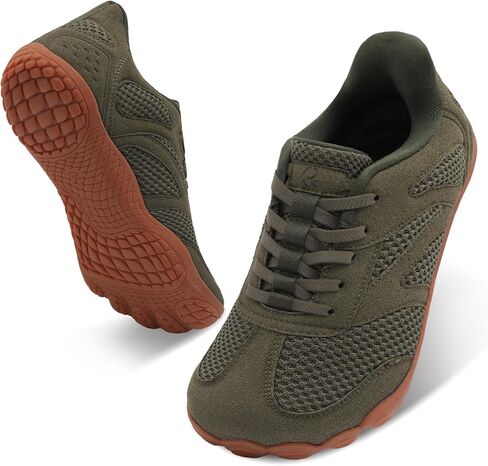 relxfeet Men's Barefoot Slip-On Shoes Wide Toe Box Zero Drop Minimalist Sneakers for Walking Training & Everyday Comfort in Saudi Arabia