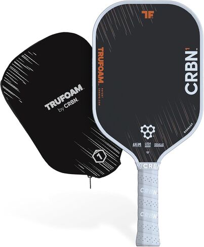 مجداف كرة المخلل CRBN TruFoam - مجداف كرة المخلل من ألياف الكربون - قلب عائم من الإسفنج بنسبة 100% مصمم لتوفير أقصى قدر من الطاقة in Kuwait