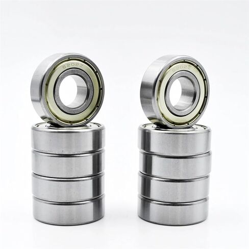62022RS/ZZ 15 * 35 * 11mm Chrome Steel Deep Groove Ball Bearings 2/10Pcs(6202 2RS Normal,2Pcs) in Saudi Arabia