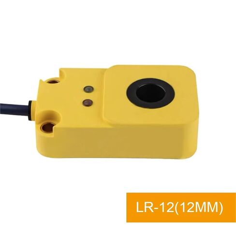 Cloweit Ring Inductive Proximity Switch, 3-30mm Screw Spring Steel Ball Metal Object Speed Detect Sensor, NPN PNP, 1pc(LR-12 (12mm),NPN NC) in Saudi Arabia