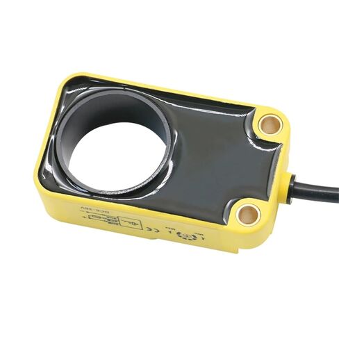 Cloweit Ring Inductive Proximity Switch, 3-30mm Screw Spring Steel Ball Metal Object Speed Detect Sensor, NPN PNP, 1pc(LR-12 (12mm),NPN NC) in Saudi Arabia