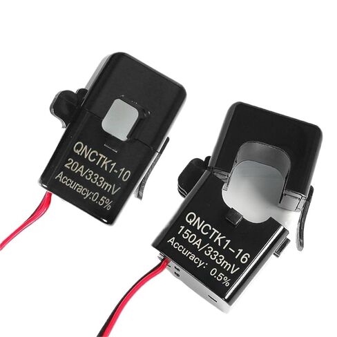 سبليت الأساسية الحالية QNCTK1-10 1A 1V 5A 0.333V 10A 333mV 50A 0.707V 100A 3.33V ac الحالي الاستشعار فتح نوع المشبك ct (150A ، إخراج 333mV) in Saudi Arabia