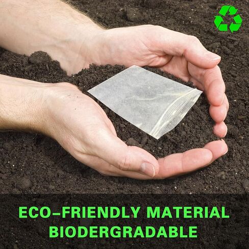 MysticHome Small Clear Plastic Zip Bags -2''X3'' 60 Pcs Jewelry Bags for Small Business - Reusable, Resealable, Perfect for Packaging and Storage(clear) in Kuwait