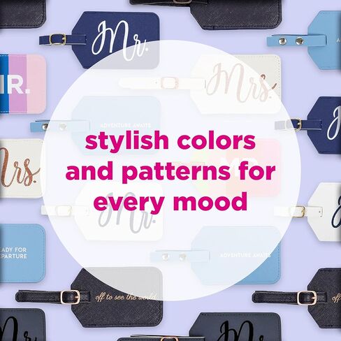 MIAMICA تصميم عصري على شكل عظمة معدنية باللون الأزرق على شكل فراشة لجواز السفر وغطاء لبطاقة الهوية ومحفظة سفر in Kuwait