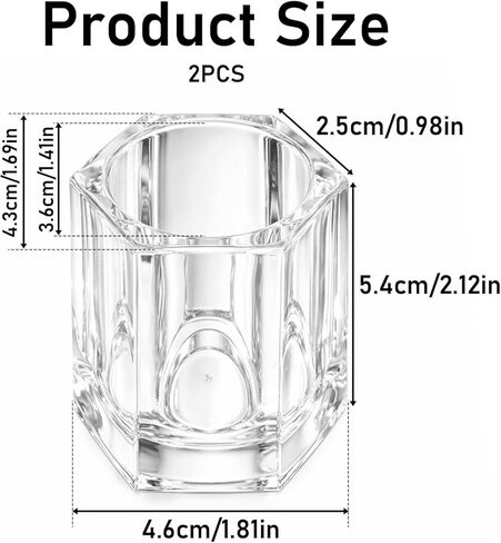 salbsever 2Pcs Cocktail Pick Holder, Clear Acrylic Toothpick Holder Rhombu Tooth Pick Dispensers for Home Kitchen Dining Table Storage in Saudi Arabia