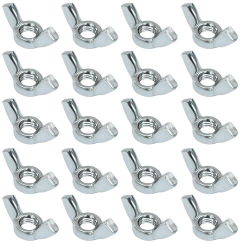 20 قطعة من صواميل الجناح M3، 304 أجزاء مثبتة من الفولاذ المقاوم للصدأ، صامولة على شكل فراشة، دوارة يدوية لشد الأجهزة in Kuwait