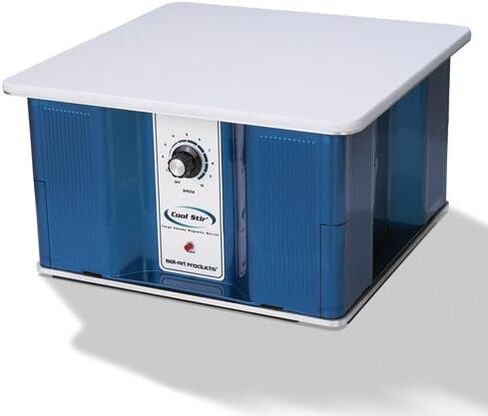 SP Bel-Art Cool Stir Large Volume Magnetic Stirrer; 15½ x 15½ x 9½ in.; For 10 to 208 Liters (F37028-0001) Made in USA in Saudi Arabia