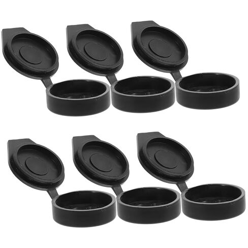 Tofficu 6pcs Weatherproof Cabinet Protector Plastic Hole Covers Lock Cover Caps for Door Locks Easy Installation in Saudi Arabia