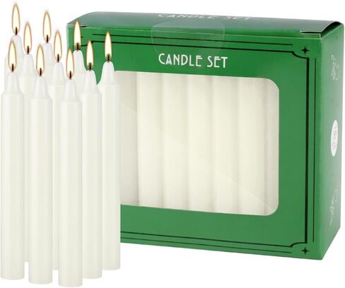 40 Pack Assorted Color Spell Chime Candles, 4 Inch Mini Taper Candles for Home Decor Kitchen Decor Wedding Decoration-10 Colours,Great for Casting Chimes, Rituals，Christmas Candles in Kuwait