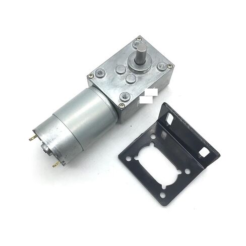 A58SW-555 Geared DC Electronic Starter Worm Gearbox 12-470RPM High Torque D Shaft Reversed Self-Lock Package A 12v 27rpm in Saudi Arabia