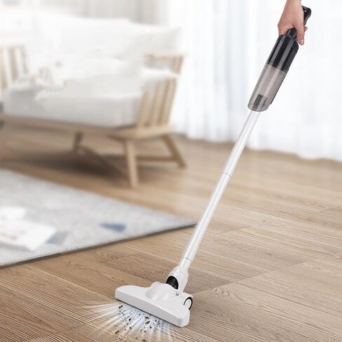 Cordless Vacuum Cleaner, Powerful 13800PA Suction Stick Handheld Vacuum with 25 Minutes Runtime, Rechargeable Lightweight Floor Brush for Carpet, Hard Floor, Pet Hair in Saudi Arabia