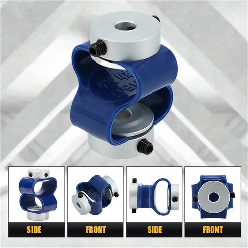 D23L24 L32 Double Loop Couple 8 Fonts Flexible Alumnum Alloy Encoder Coupling 1Pcs(D23L32 5x8) in Saudi Arabia
