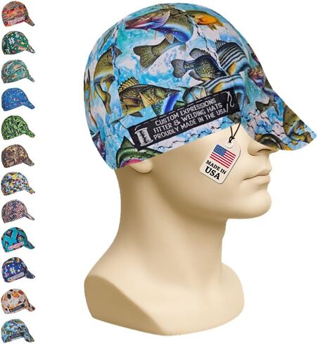 Custom Expressions Handmade Welders Cap for Men - 100% Cotton Welding Caps for Men & Women in Saudi Arabia