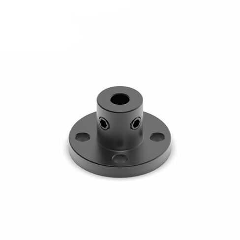Aluminum Alloy Flange Coupling Coupler 3mm 4mm 5mm 6mm 8mm Purple Seat Axle Shaft Support 1Pcs(2pcs Silver 4mm) in Saudi Arabia