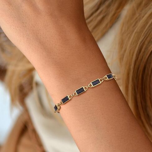 Birthstone Bracelets for Women Dainty Simple Women Charm Link Bracelet in Saudi Arabia