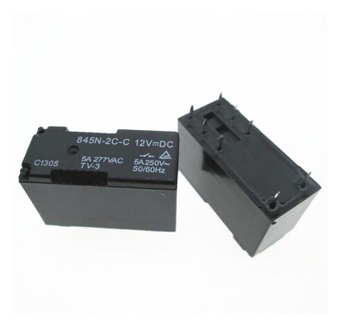 12V Relay 845N-2C-C-12VDC 845N-2C-C 12VDC 845N2CC DC12V 5A 250VAC DIP8 in Saudi Arabia