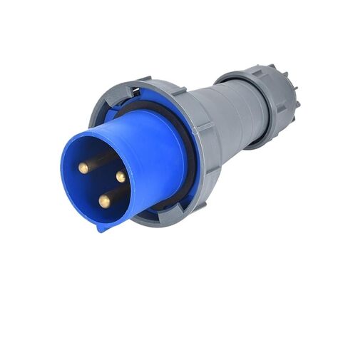 Three-Phase Industrial Waterproof Connector 63A/125A 3-core 4P5-hole Explosion-Proof Aviation Exposed and Concealed Socket(4P63A IP67 Concealed Straight) in Saudi Arabia