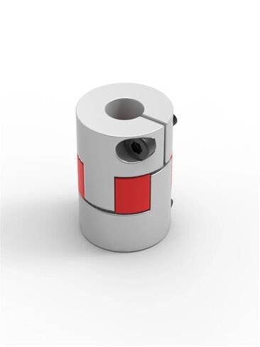 XB D20L30 B Two Jaws Coupler Aluminium Plum Flexible Shaft Coupling Motor Connector 4/5/6/6.35/8mm 1Pcs(7mm to 8mm) in Saudi Arabia