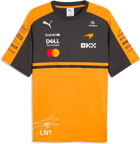 PUMA McLaren F1 2026 Men's Lando Norris Driver Tshirt - Orange in Saudi Arabia