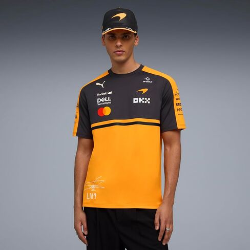 PUMA McLaren F1 2026 Men's Lando Norris Driver Tshirt - Orange in Saudi Arabia