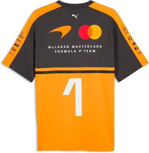 PUMA McLaren F1 2026 Men's Lando Norris Driver Tshirt - Orange in Saudi Arabia