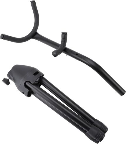 حامل ساكسفون من RiToEasysports، حامل ساكسفون معدني ثابت قابل للطي للاستوديوهات المنزلية ومحلات الموسيقى in Kuwait