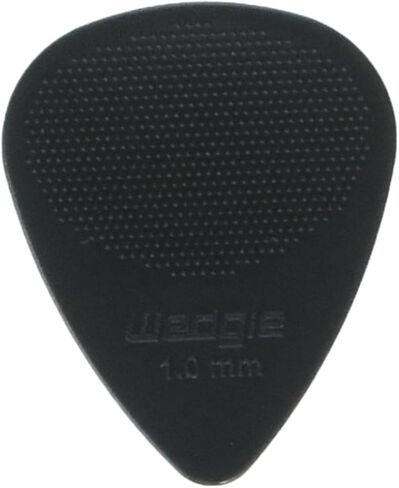 Wedgie 1.00mm WNPP100 Wedgie Nylon Pick, 12 Pack, Black in Saudi Arabia