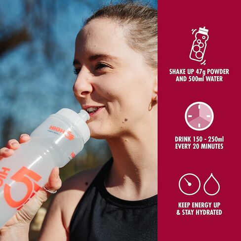 HIGH5 Energy Hydration Drink Refreshing Mix of Carbohydrates and Electrolytes (Berry, 2.2kg) in Saudi Arabia
