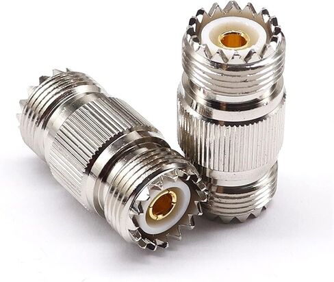 RF Adapter SL16-KK UHF-KK M Female Straight-Through Head Female to Female Straight-Through Head All Copper Needle 1Pcs in Saudi Arabia