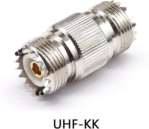 RF Adapter SL16-KK UHF-KK M Female Straight-Through Head Female to Female Straight-Through Head All Copper Needle 1Pcs in Saudi Arabia