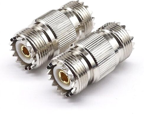 RF Adapter SL16-KK UHF-KK M Female Straight-Through Head Female to Female Straight-Through Head All Copper Needle 1Pcs in Saudi Arabia