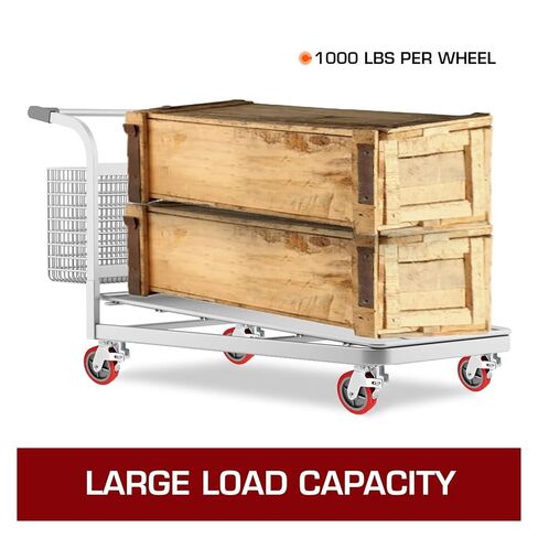 4 Scaffolding Wheel Set 8" Polyurethane Swivel Casters 3200 lbs with Brake for Replacement Shelves and Workbench in Saudi Arabia