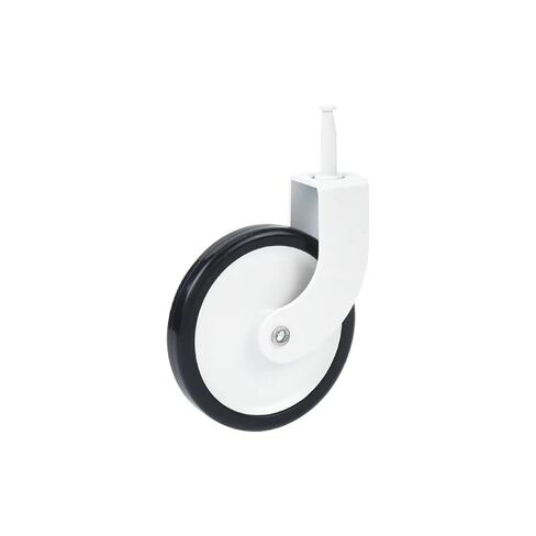 4 Pieces/lot 3 inch Screw Universal/Brake Dining Wheels/Rubber casters Trolley Silent Wheel Furniture(Brake Wheel) in Saudi Arabia