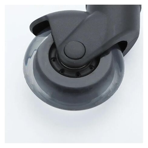 5 3-inch Nylon Transparent Wheels + Spring Rod Silent Pulleys/Office Chair Trolley Household Wheels Universal Wheels in Saudi Arabia
