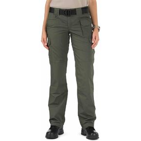 5.11 Tactical Women's Taclite Pro Ripstop Pants, Regular Fit, 8 Pockets, Style 64360ABR, TDU Green, Women's 14 Regular in Saudi Arabia