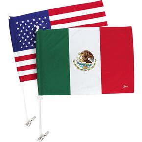 World Cup 2022 United States Car Flag Pack American Bandera Para Carros Auto Decoration Small Banner For Window Decor Pole Accessories FIFA Sport Fan Outdoor Football Soccer American Gifts Made In USA in Saudi Arabia