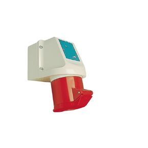 مقبس صناعي مثبت على الحائط CEE مقبس مكشوف مقاوم للماء والغبار 32A 5-core 400V(131) in Kuwait