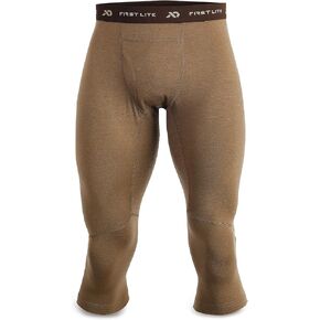 First Lite Men's Wick Boot Top - Ultralight Merino Wool Baselayer Camo Pant Bottoms in Kuwait