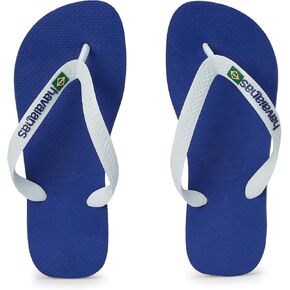 Havaianas Brasil Logo Men's Slippers, Navy Blue,9/10 US Men - 11/12 US Women in Kuwait