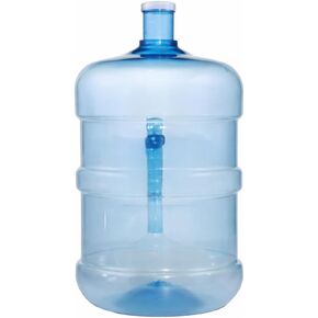 5 Gallon Water Bottle, BPA-Free Reusable Water Jug for Top & Bottom Load Dispensers, Durable Heavy-Duty Plastic, Leak-Resistant Cap in Saudi Arabia