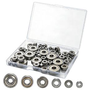 60 قطعة مجموعة محامل الكرات 693ZZ 623ZZ 624ZZ 685ZZ 687ZZ 627ZZ 6 أحجام محامل صغيرة مجموعة متنوعة محامل مزدوجة معدنية مختومة محمية الكربون الصلب محامل الأخدود العميق in Kuwait