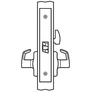 Corbin Russwin ML2060 NSA 626 Privacy Function Lockset in Kuwait