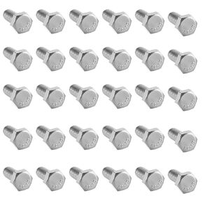 5 Pcs M6 Hex Bolt M6-1 x 140mm UNC Hex Head Screw Bolts A2-70(304) Stainless Steel Fully Threaded Hex Tap Bolts，Plain Finish，Fully Threaded (M6 x 140mm) in Kuwait