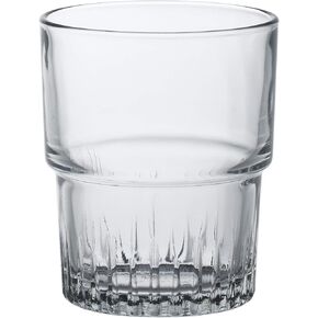 Duralex Empilable water glass 160ml, stackable, without filling mark, 6 Glasses, Silver in Saudi Arabia